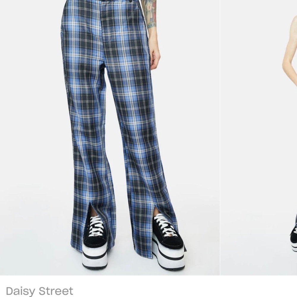NWT Dolls Kill Split Trousers